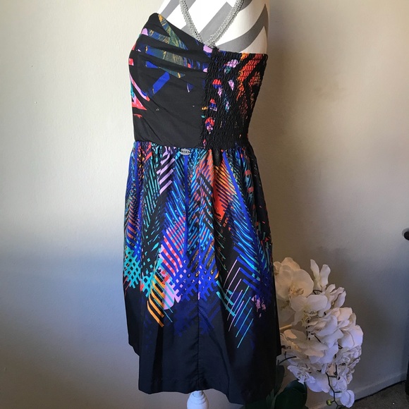 Roxy A-Line Mini Dress Size M - Picture 5 of 6